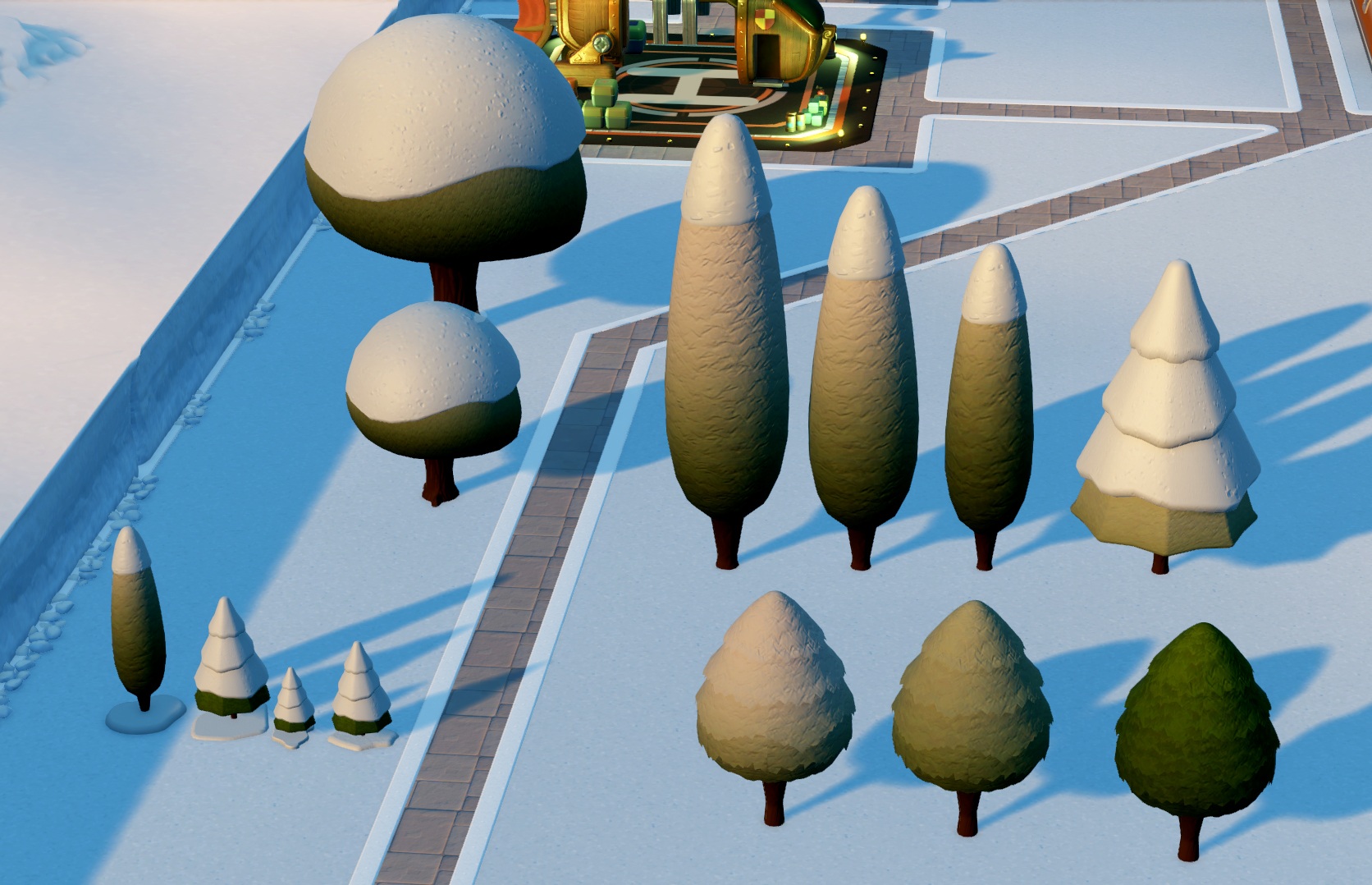 Snowy Trees