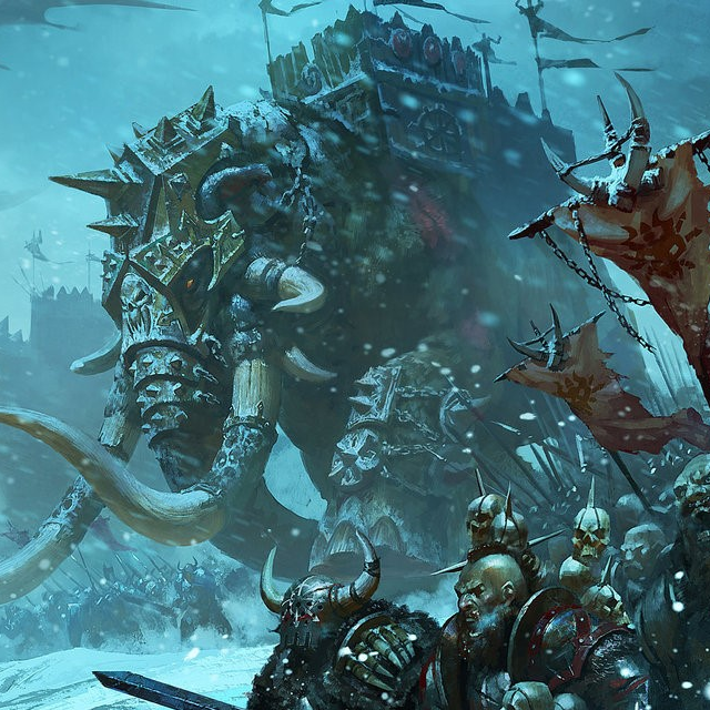 Norsca heros' guard or mount