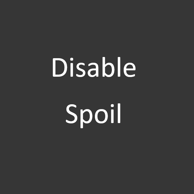 DisableSpoil