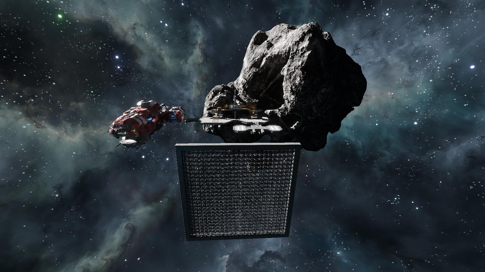 Frame Net Crash Test - complete all ship