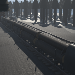 3' Gauge Log Cars (Loaded)