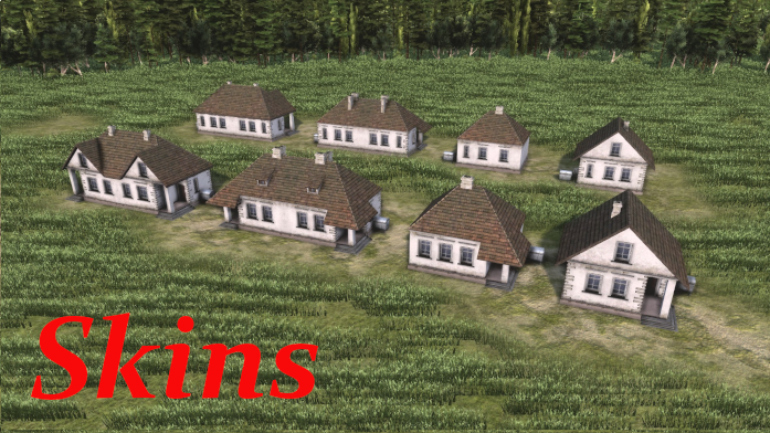 Rural houses 105 series - Skins p.I preview