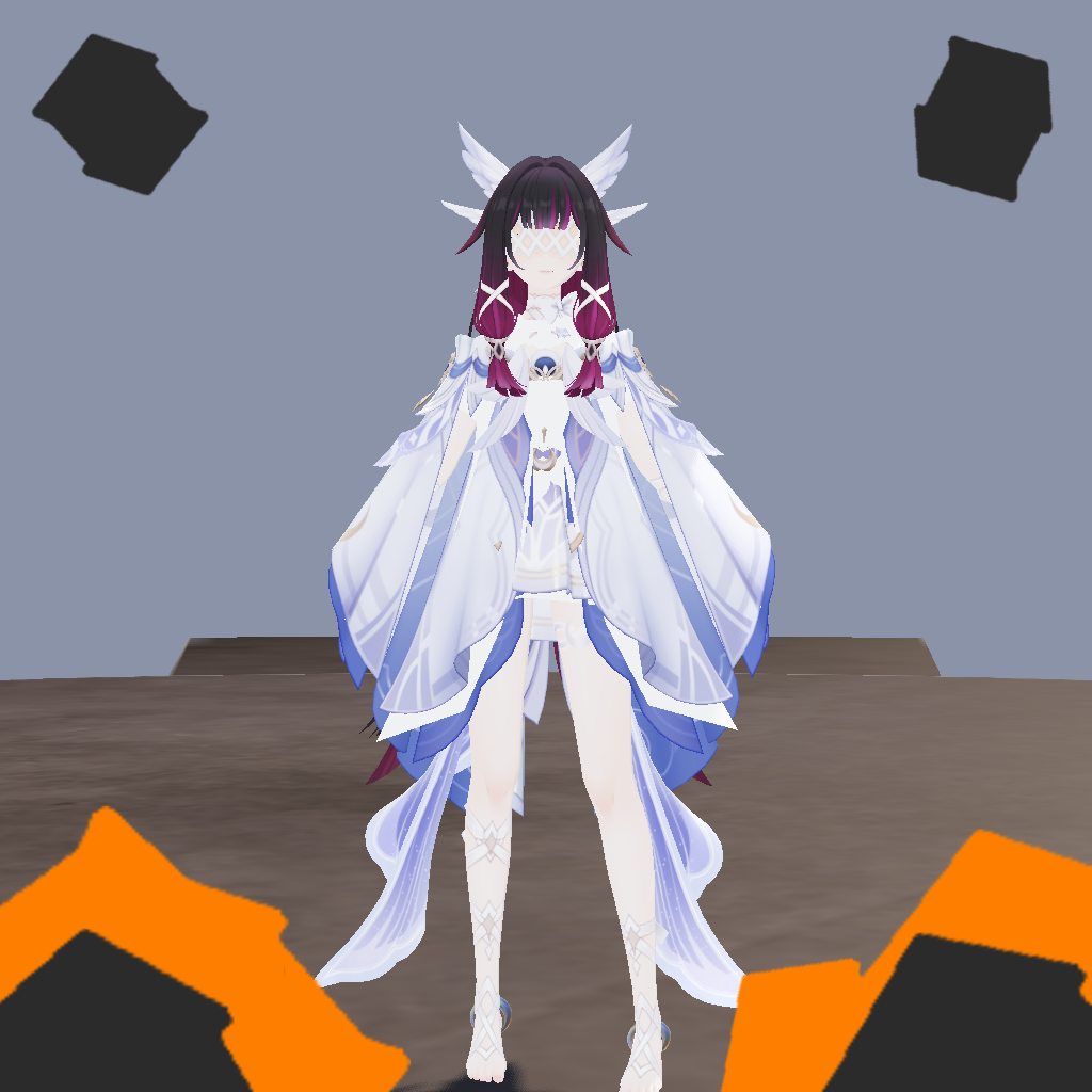 Columbina Model Rigged