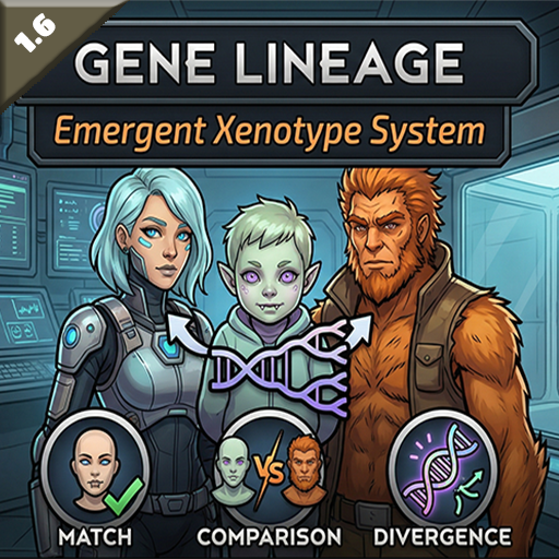 Gene Lineage - Emergent Xenotype System