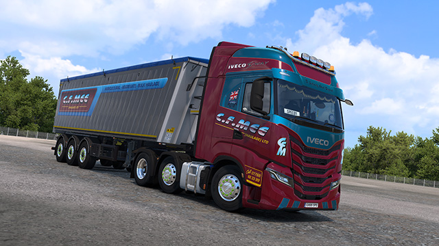 C. F. MEE Haulage - Iveco S-Way & Wielton Tipper