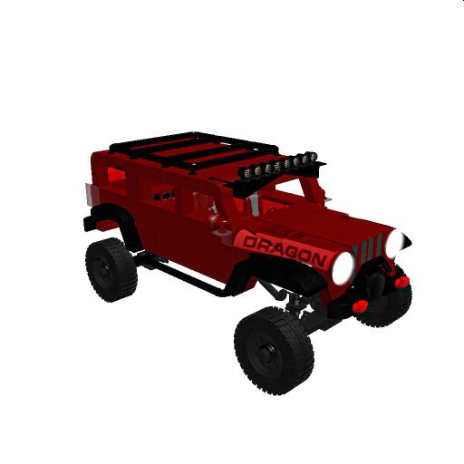 Jeep RUBICON #3 OF THE (Jeep Series) realistic suspension
