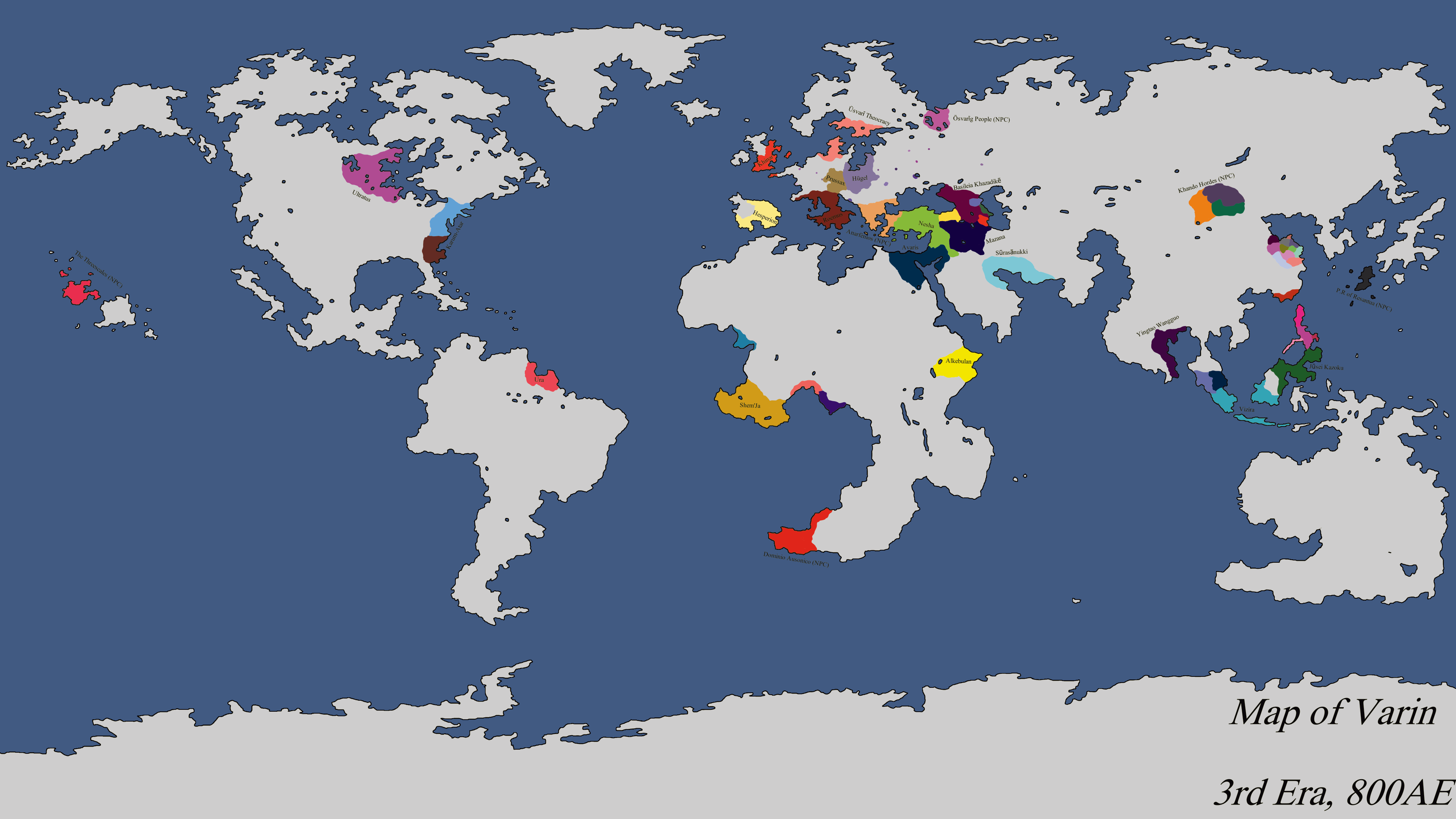 Lands of Varin