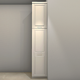 Linnea Kitchen tall standing cabinet 50 cm White