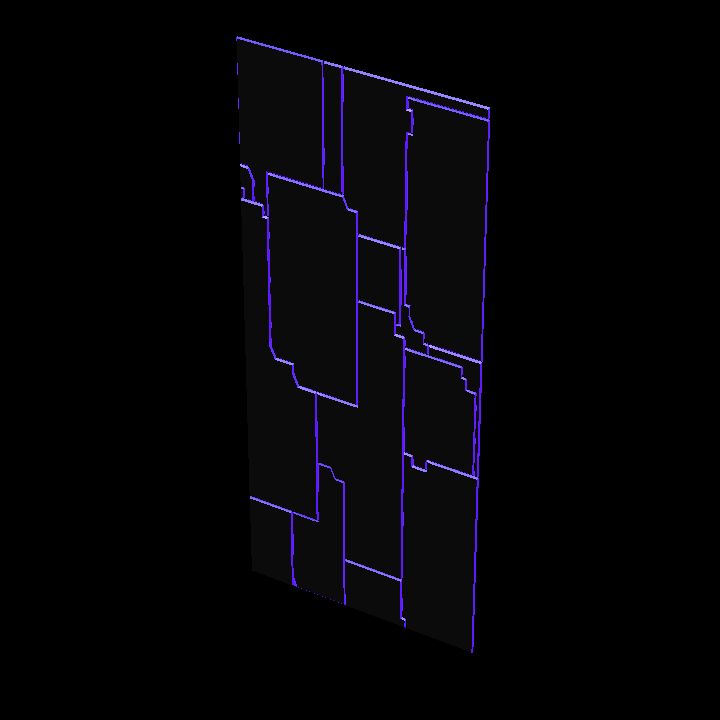 Scifi panel walls 3 tall