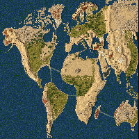 World Map ; Unbalanced ; 8 Players (800x800)