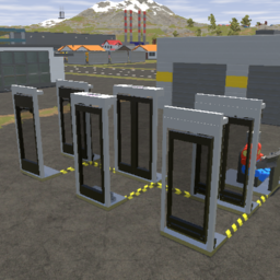 Realistic bus doors (simplified)