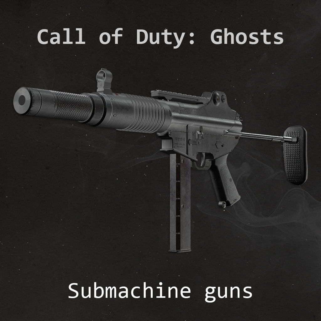 [TFA][AT] CoD: Ghosts - Submachine Guns
