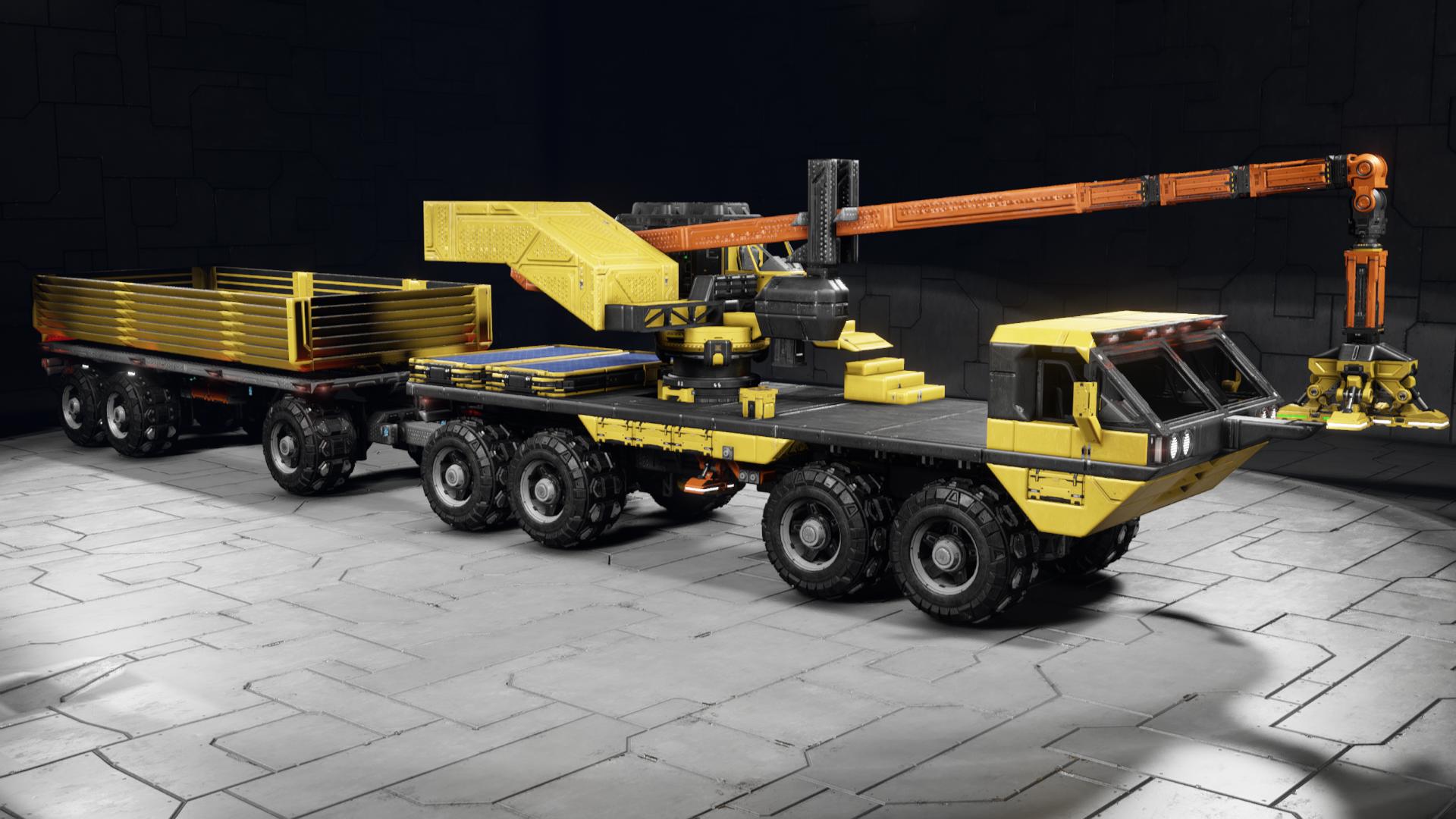 [OC] HEMTT - Heavy Crane & Trailer