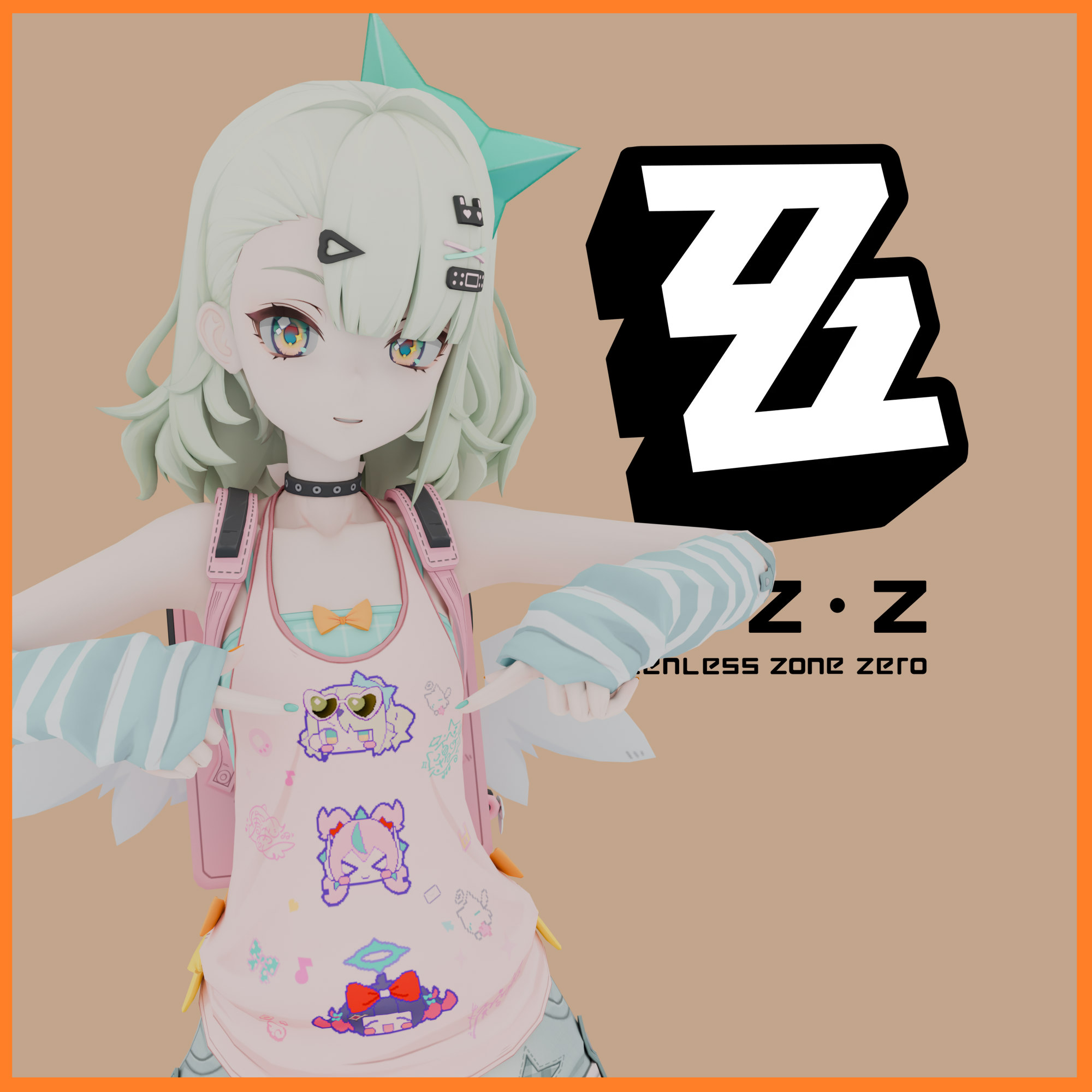 Zenless Zone Zero - Aria, Sunna and Nangong Yu - Cuteness Loading (PM & NPCs)
