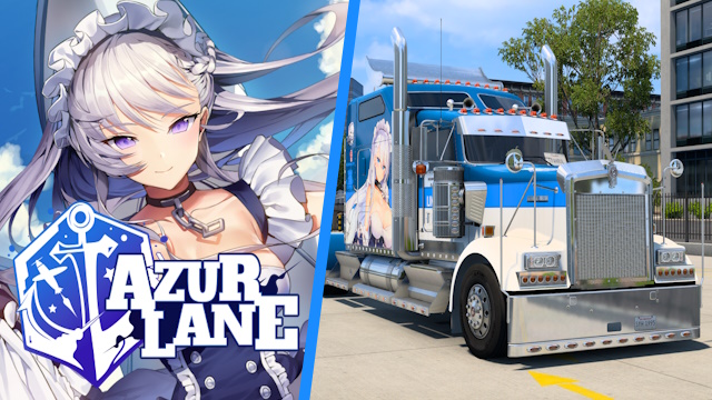 Kenworth W900 HMS Belfast - Azur Lane Skin
