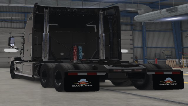 Classic Yosemite Sam Back Off Truck Mud Flaps