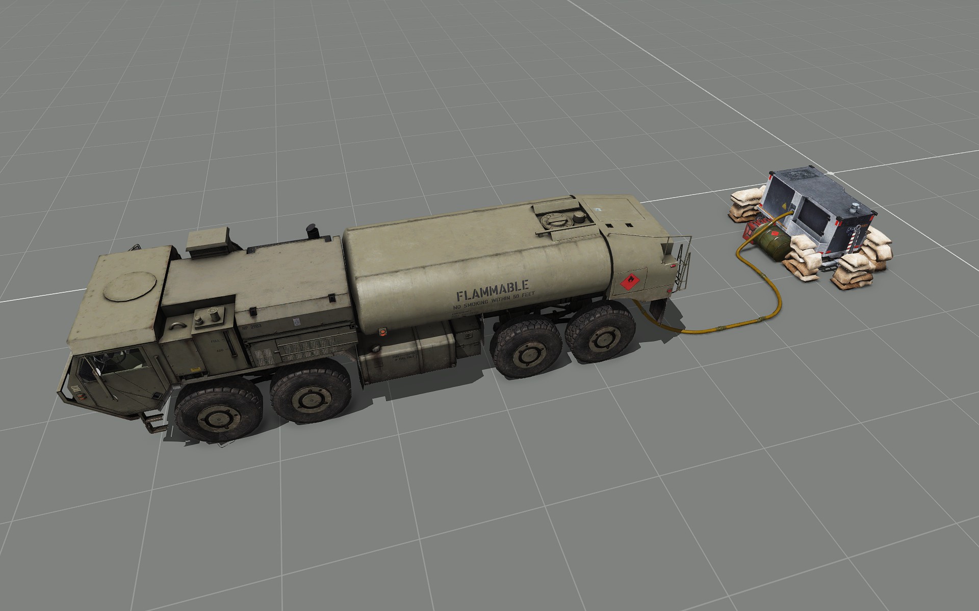 HEMTT FUEL with Generator