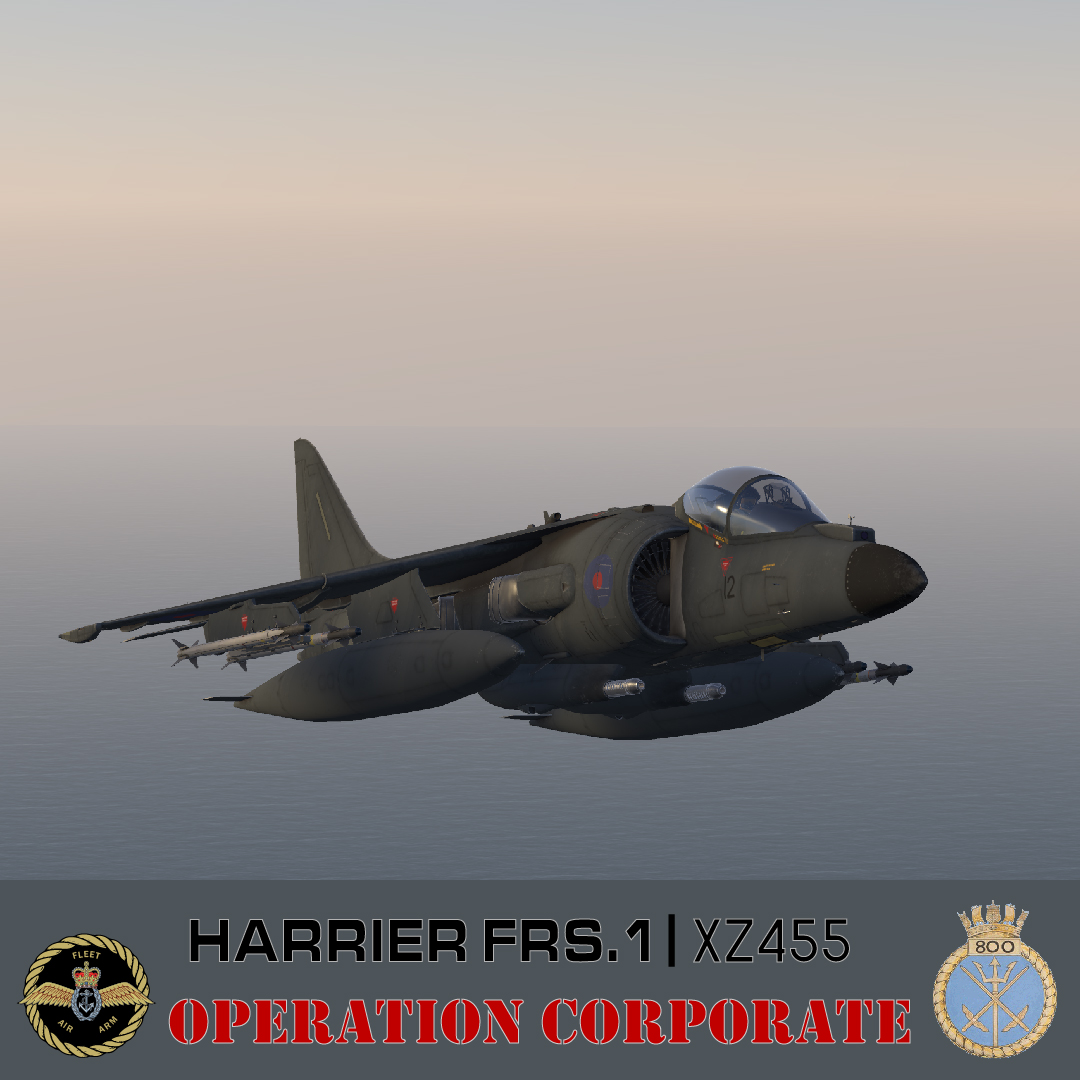 Harrier FRS.1 | XZ455 FKW 82’