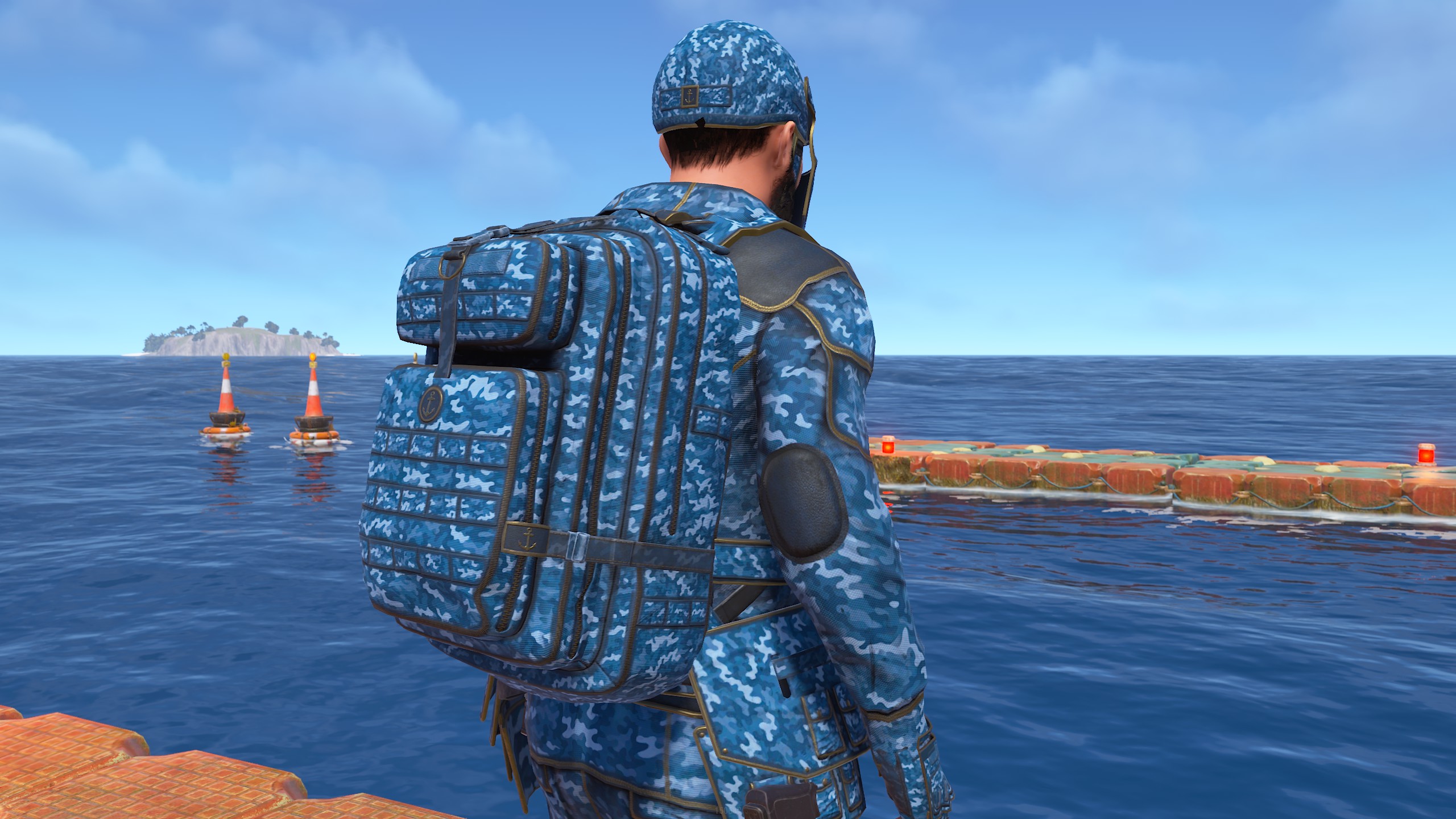 Naval Camo Backpack thumbnail 6