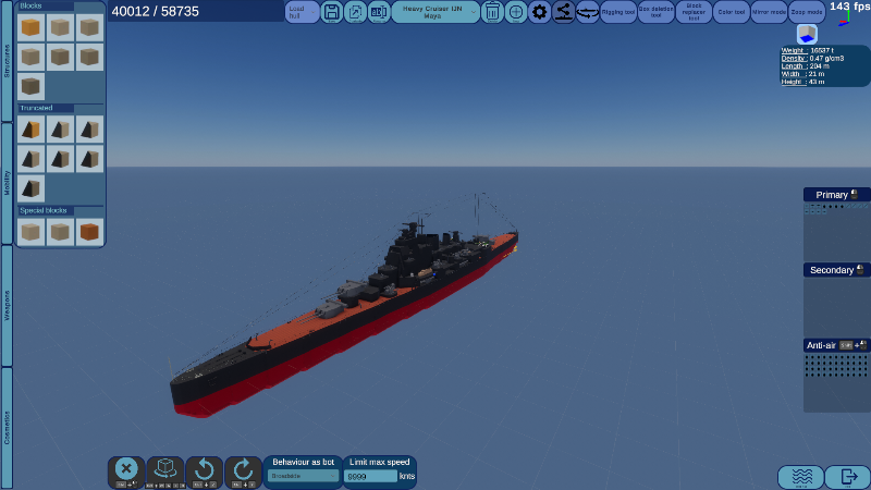 Heavy Cruiser IJN Maya