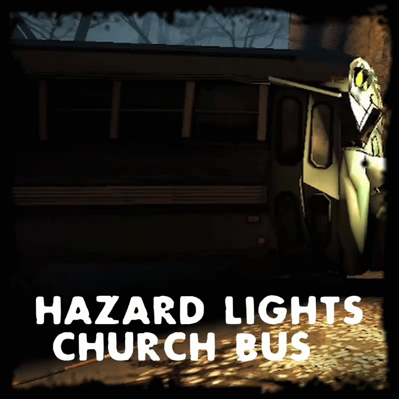 Hazard Lights - Church Bus