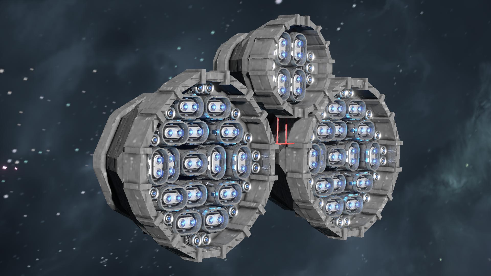 UNSC Strident - Class Heavy Frigate engine (NO MOD)