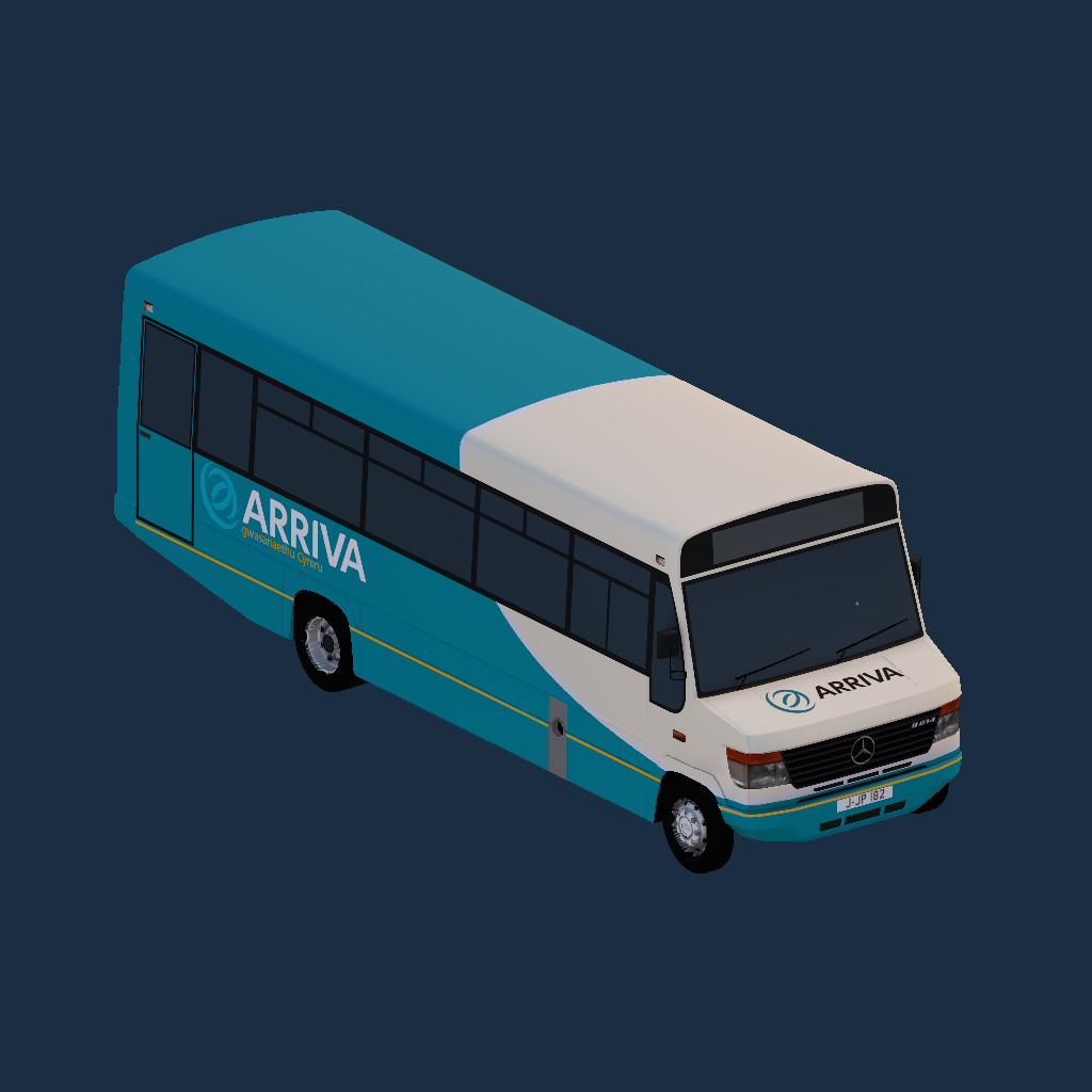 Mercedes 0814 Plaxton Beaver 2 - Arriva Cymru