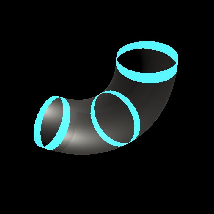 A Modular Glass Tunnels - wide elbow 2