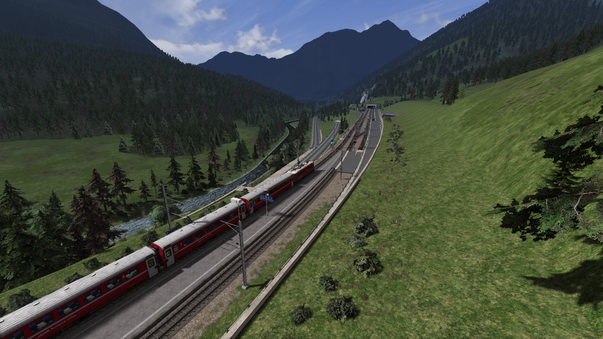 482 Switzerland tour Engadin Line Part 2 Sagliains to Cinuos Chel Brail