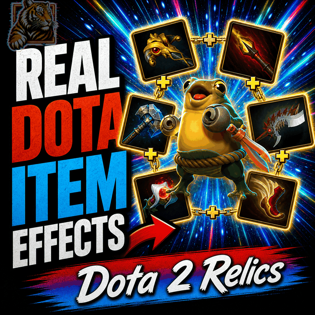 Dota 2 Active Relics | Consumable Items with Active Effects (updated v0.111)