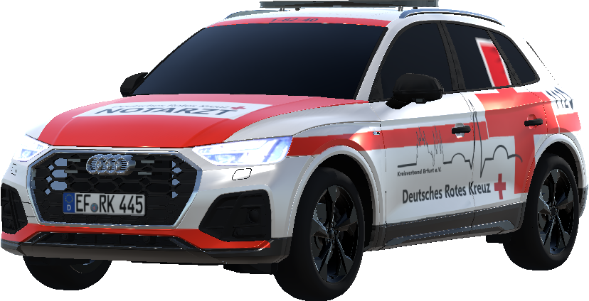 NEF (Notarzteinsatzfahrzeug) DRK Kreisverband Erfurt e.V.