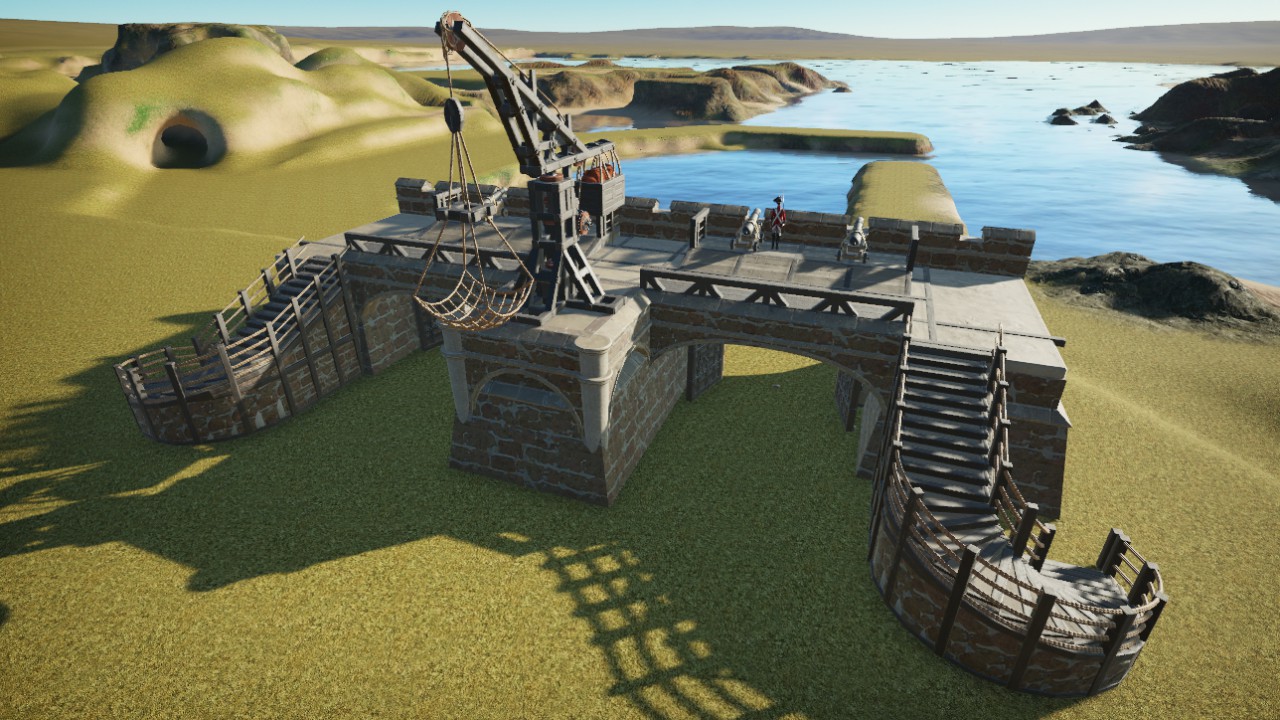 Star-shaped fortress, main gates /// Fort en étoile portes principale