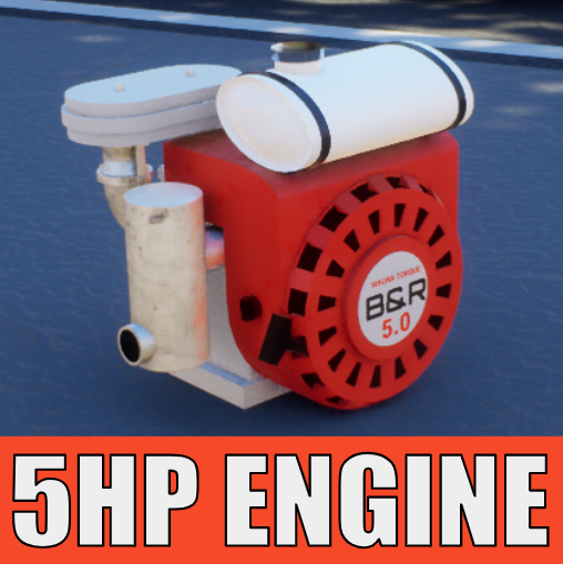 5Hp Small Engine