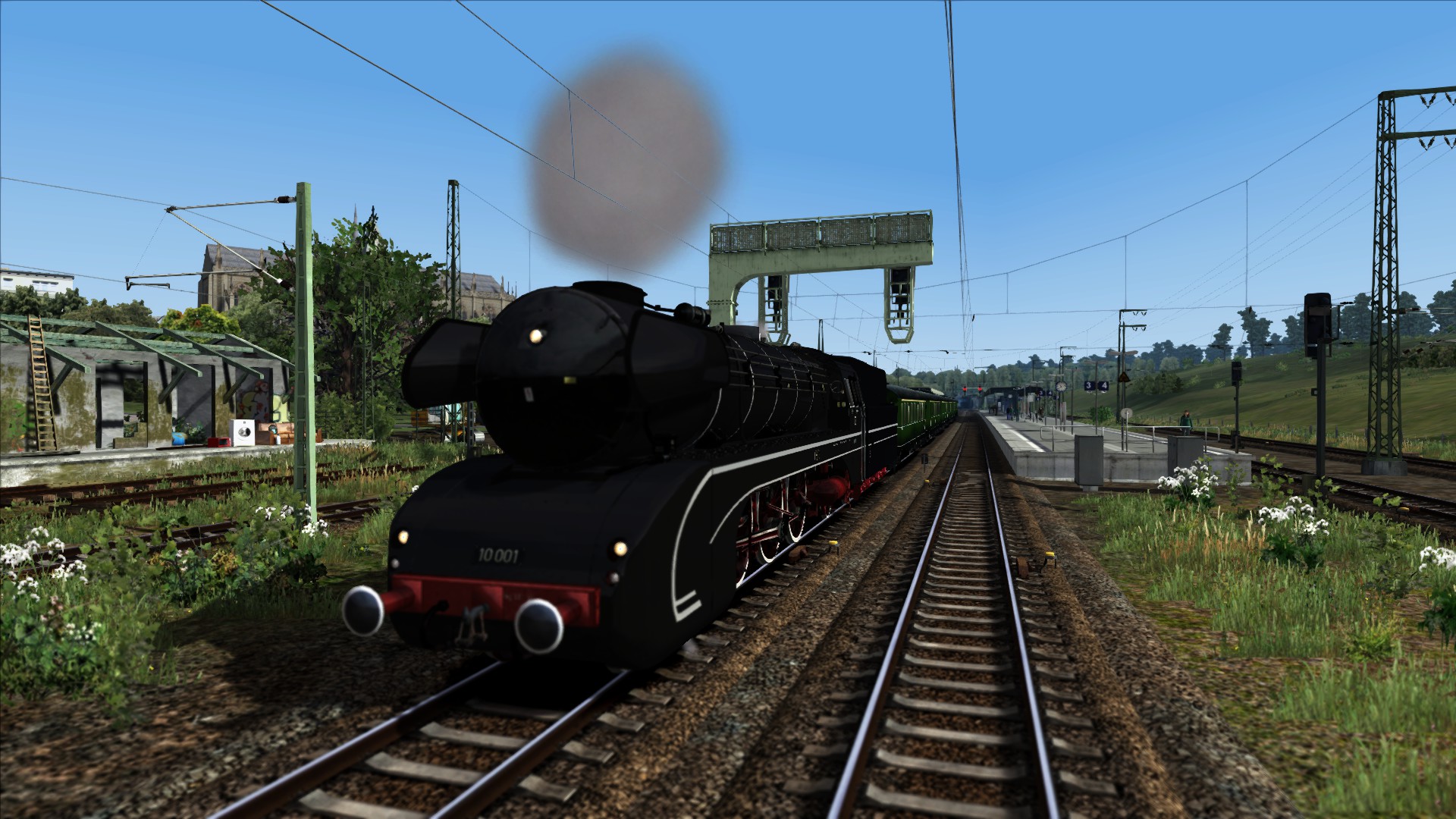 Steam Passenger BR-10001 - Altenburg North to Hosvenn via Wildau