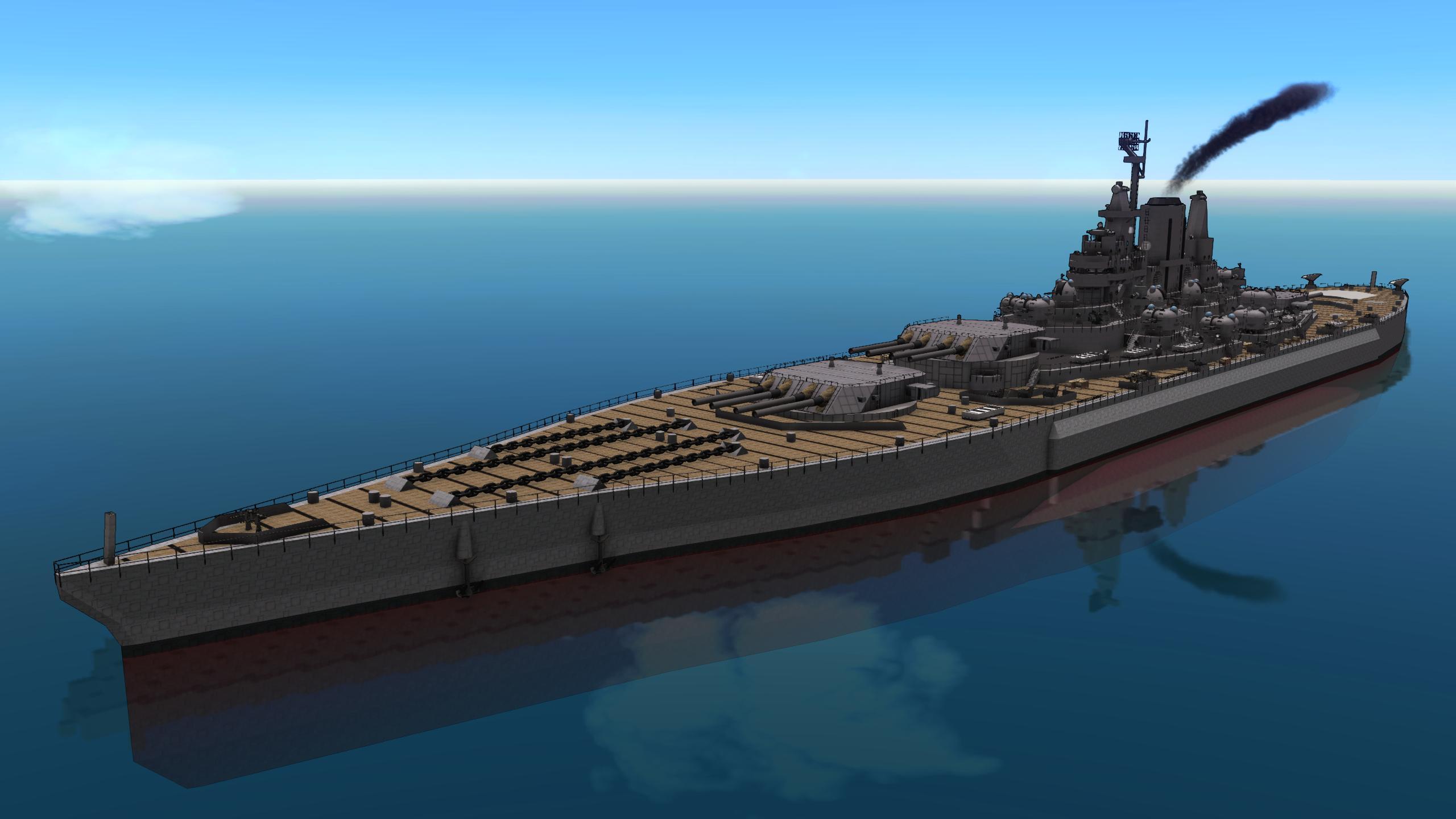 USS Maine super battleship