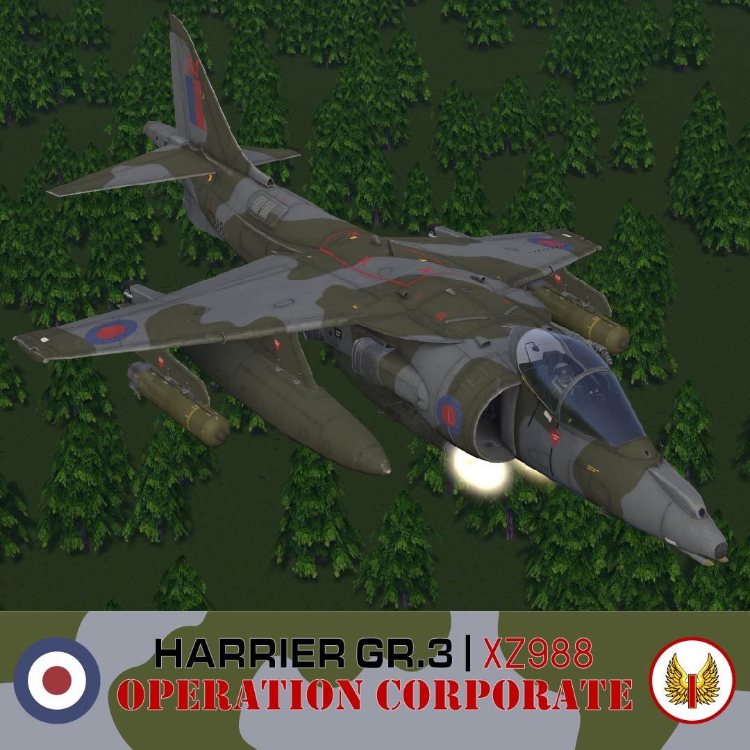Harrier Gr.3 | XZ988 FKW 82’