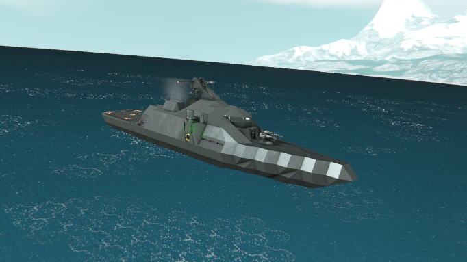 (LUS) Kima - Class Corvette - Watermod