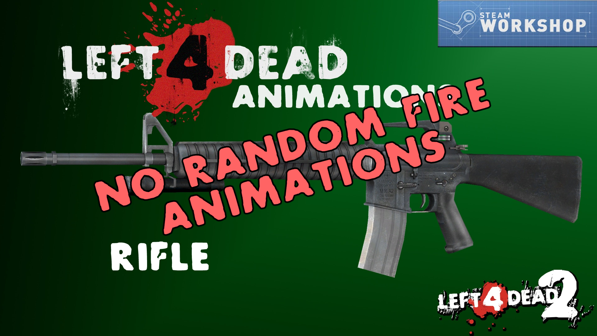 Lt. Rocky's L4D1 Rifle Animations V2 w/o Random Fire Animations