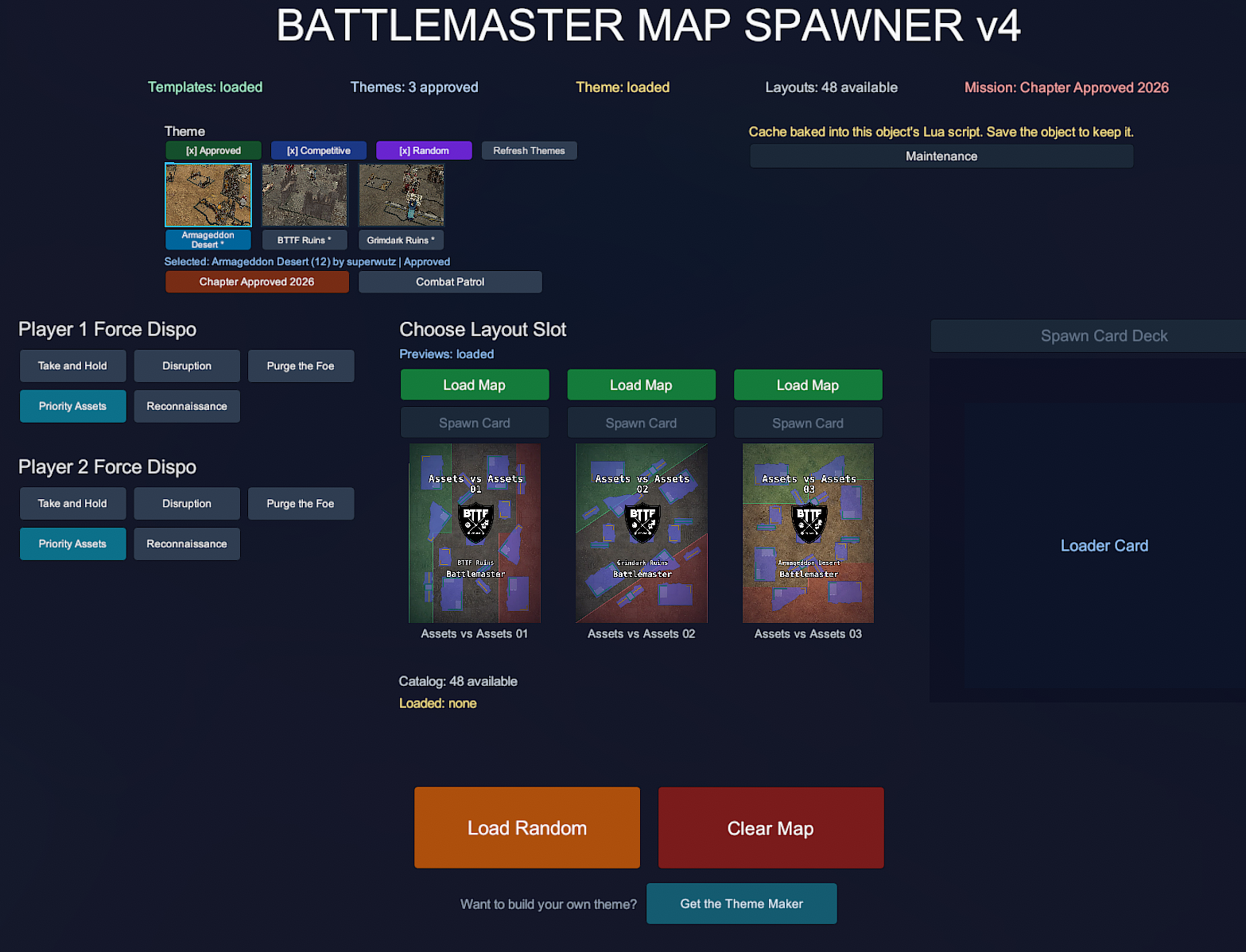 Battlemaster Map Spawner preview
