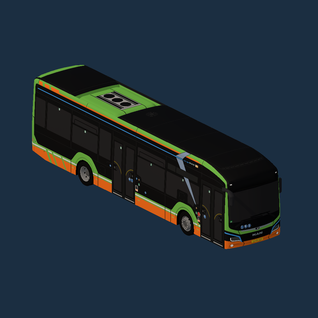 Nanning Bus [V2](MAN Lion's City 12E by _T_B_N_)