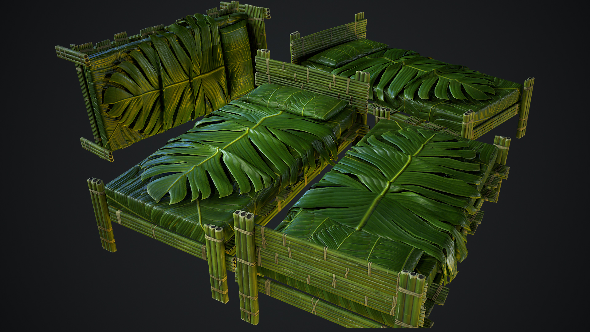 Tropical Bed