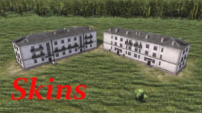 Residental building 1930s - Orsk - Dostoevskogo 10 street - skins preview