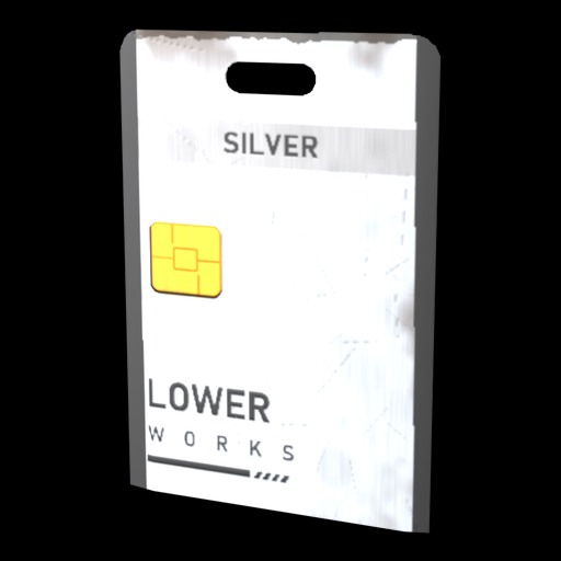 Lower Works - Silver Keycard