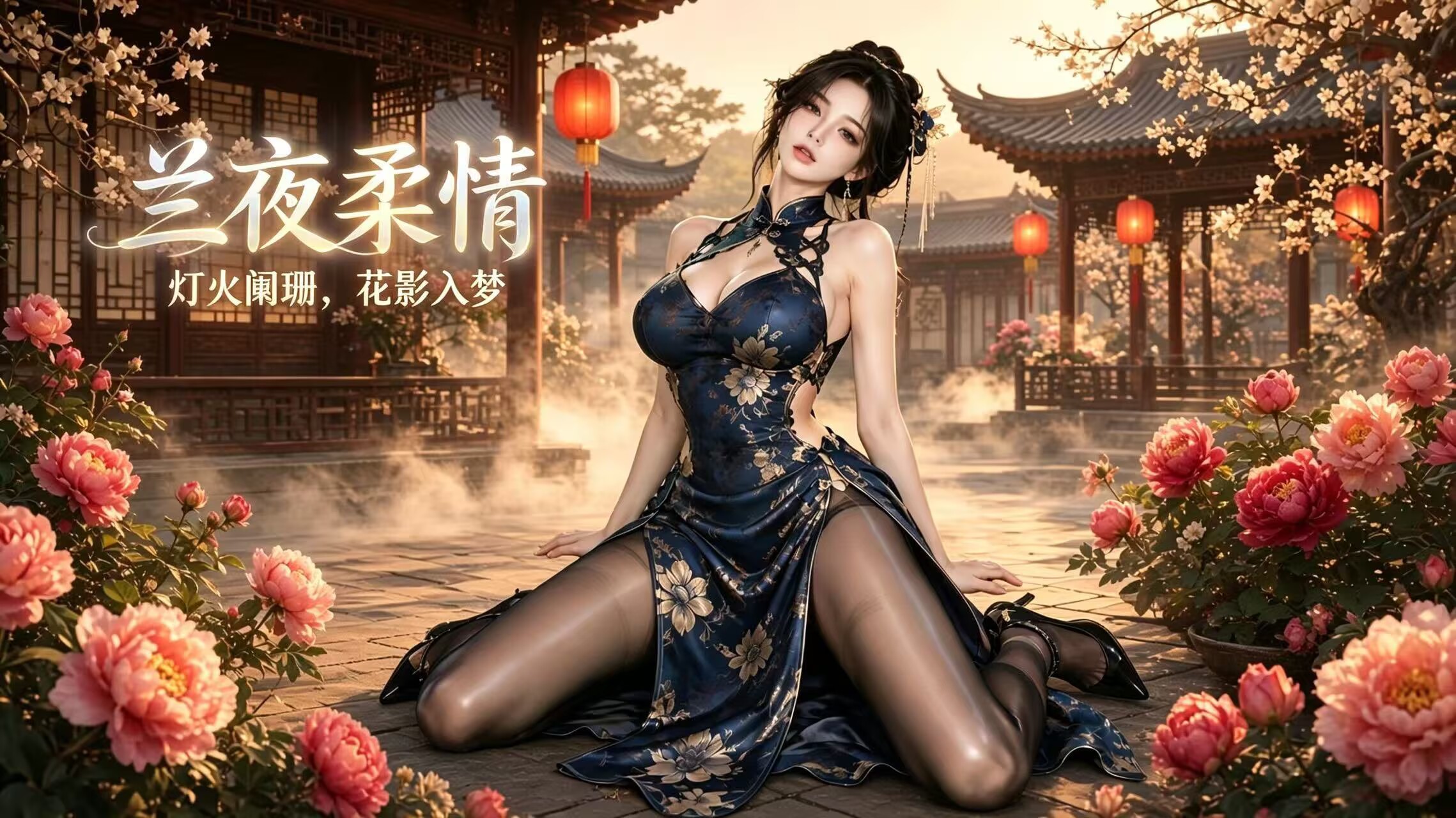 <color=red><size=24>【不一样】M框架视频立绘【兰夜柔情】 preview