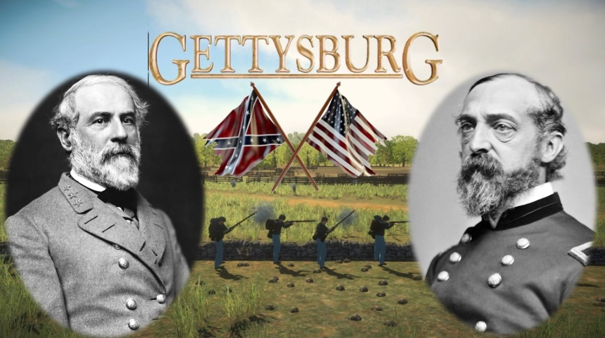 Battle of Gettysburg [Map]