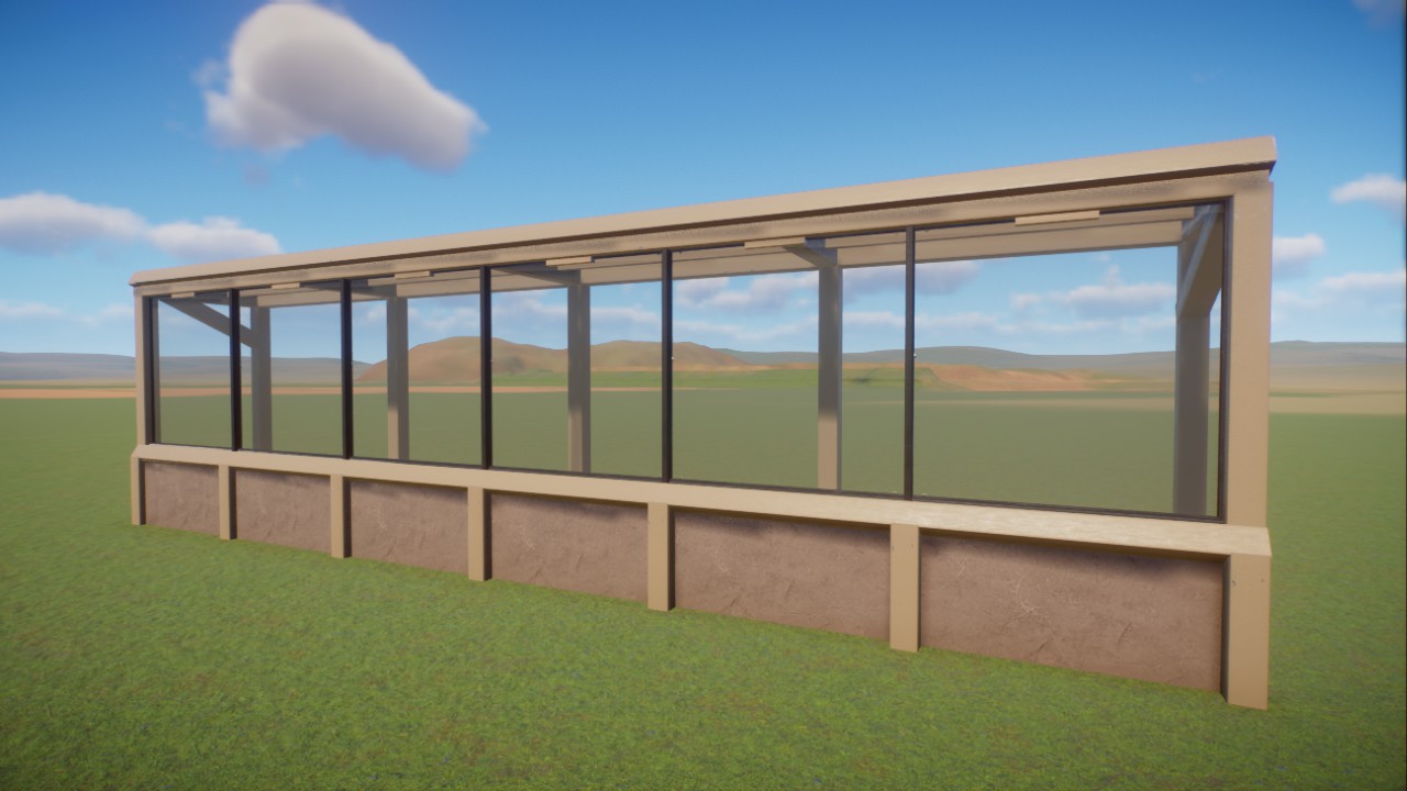 Crocodile Glass Viewing Shelter