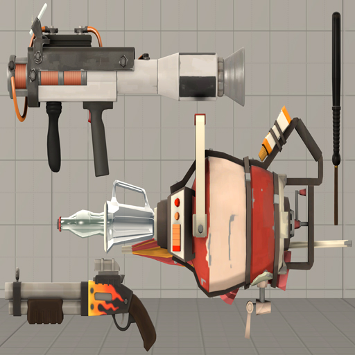 Team Fortress 2 Enhanced Small Weapons Pack #41 (Props)