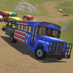 Lizard RouteMaster Demo Race Derby Bus