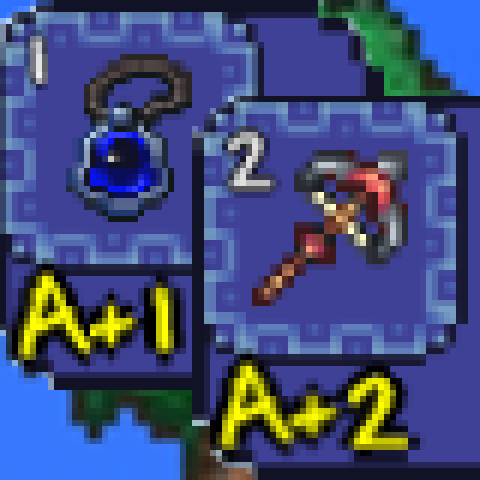 RikuZala More Hotbars – Terraria Mod