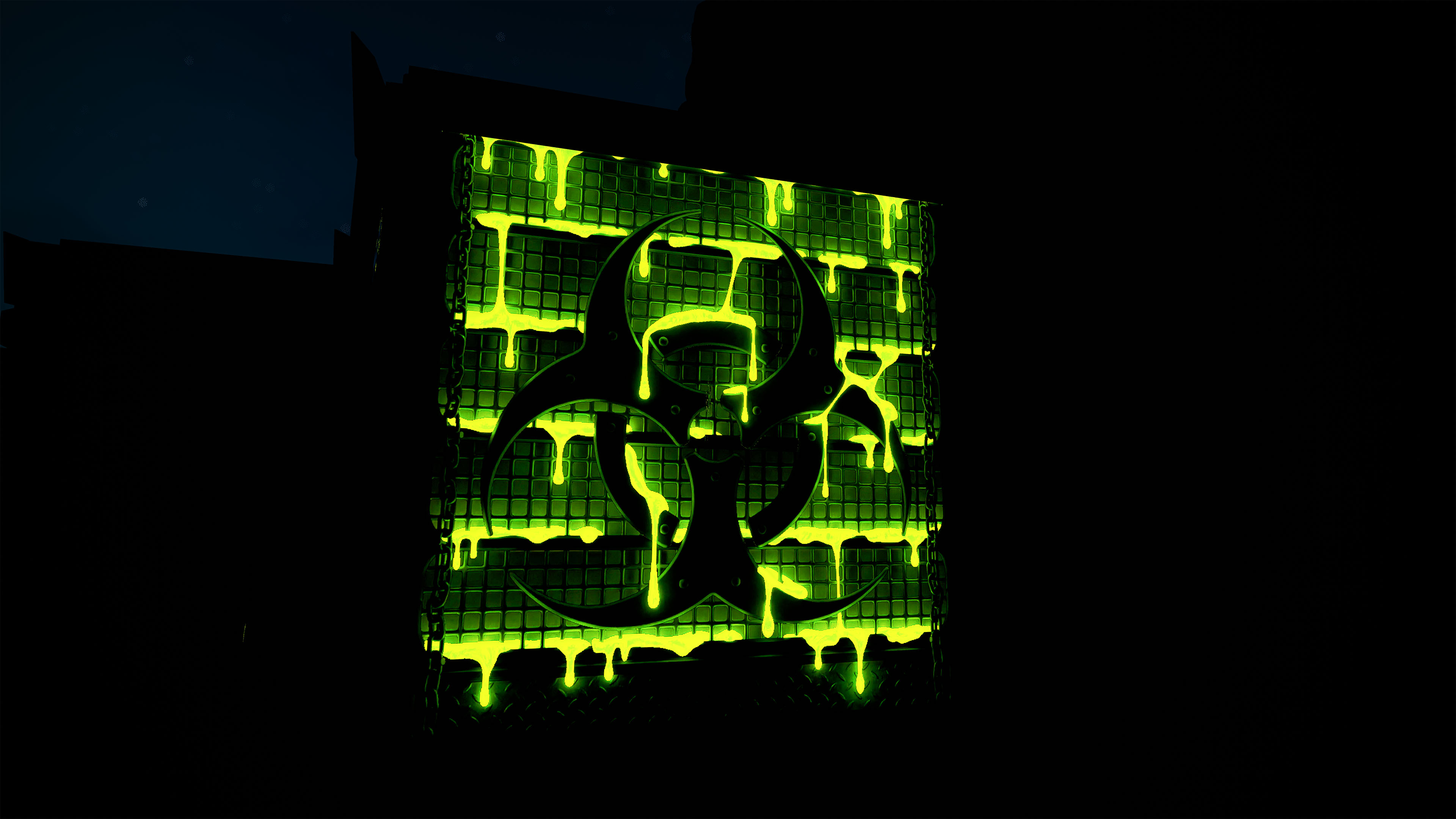 Biohazard Bunker Garage Door thumbnail 6